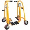 Transporteur charge lourde 300mm,roue 150mm