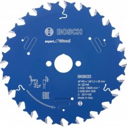 Lame de scie circulaire.Expert W 140x1,8x20mm Z24 W Bosch