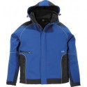 Veste de travail Walter, Softshell, Taille M, bleu roi/noir