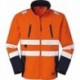 Veste de travail Pittsburgh,Softshell orange fluo/navy, Taille S