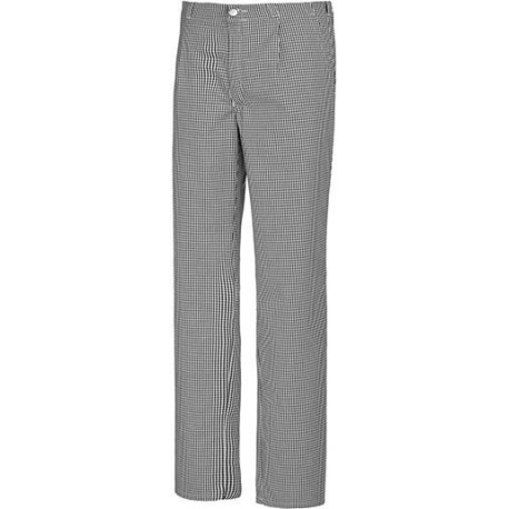 Pantalon cuisine/boulanger 1353 910 Taille 48, noir/blanc