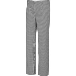 Pantalon cuisine/boulanger 1353 910 Taille 60, noir/blanc