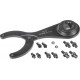 Jeu de clés à ergots articulées pour clé dynamométrique, Capacité de serrage : 80-125 mm, Ø du tenon 4 5 6 7 8 mm