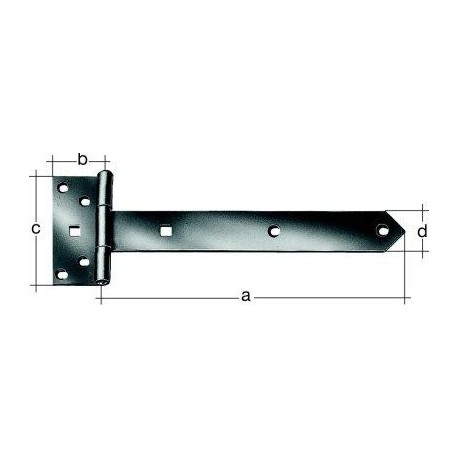 Penture volet 3124/VA/200 mm