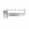 Penture volet 35x2,5x350mm chromé brillant