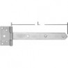 Penture volet 40x3,5x300mm chromé brillant