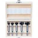 Foret bois/PVC-Set HW 5 pièces 15-35mm FORTIS
