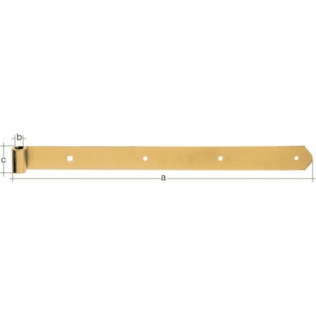Penture volet 3314/K2/1000 mm