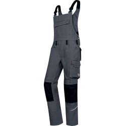 Salopette 1804 720, Taille 48,gris foncé/noir