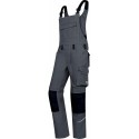 Salopette 1804 720, Taille 48,gris foncé/noir