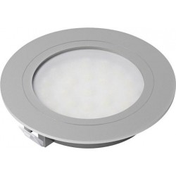 Spot LED Eco Alu Opnw,12V,1,7W, bague mat