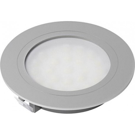 Spot LED Eco Alu Opnw,12V,1,7W, bague mat