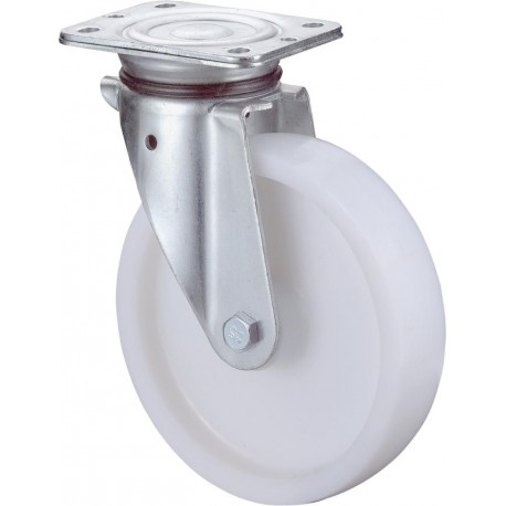 Roulette 100mm roue plastique