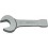 Clé plate à frapper, Cote s/plats : 90 mm, Long. 455 mm, Épais. : de la fourche a 39,0 mm