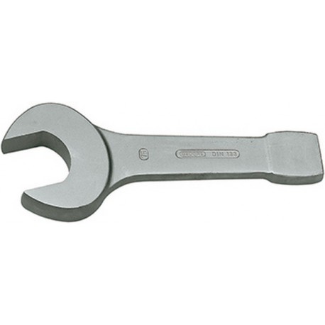 Clé plate à frapper, Cote s/plats : 110 mm, Long. 500 mm, Épais. : de la fourche a 47,0 mm