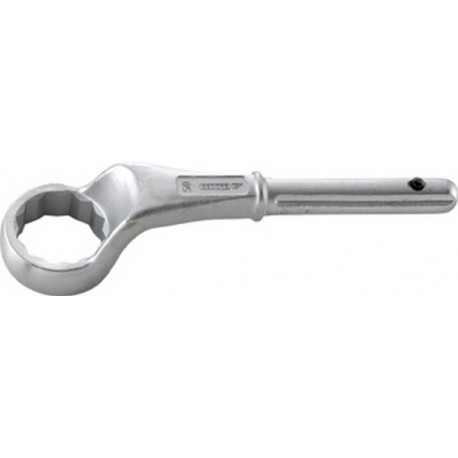 Clé polygonale à grande puissance, Cote s/plats : 32 mm, Long. 235 mm, Pour Ø de tube emboîtable 22 mm, Épais. : de l'anneau : 18,0 mm