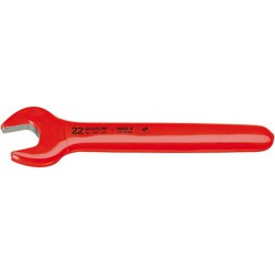Clé plate simple VDE, Cote s/plats : 24 mm, Long. 220 mm