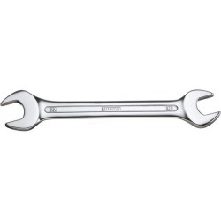 Clé plate double, poli, Cote s/plats : 10 x 13 mm, Long. 171 mm