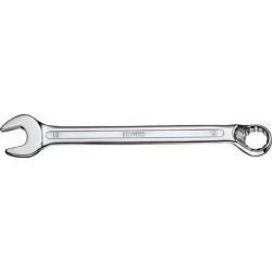 Clé mixte, DIN 3113 A, poli, Cote s/plats : 16 mm, Long. 205 mm