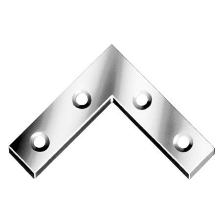 Equerre galvanisé 60mm Nr. 186060Z(Par 100)