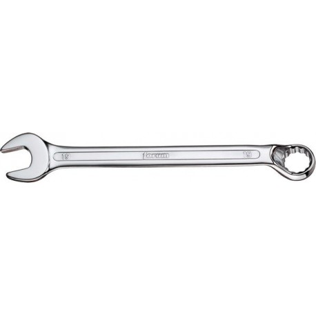 Clé mixte, DIN 3113 B, poli, Cote s/plats : 30 mm, Long. 390 mm