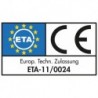 Vis Paneltwistec tête conique jaune TX 20 4,0 x 60 mm (Par 200)