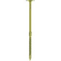 Vis Paneltwistec tête bombée, acier galvanisé jaune TX 40 8,0 x 120 mm (Par 50)
