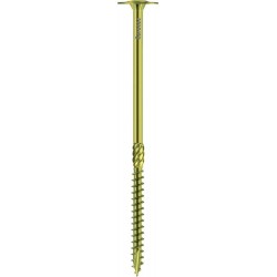 Vis Paneltwistec tête bombée, acier galvanisé jaune TX 40 8,0 x 80 mm (Par 50)