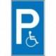 Panneau place de parking Alu 400x600mm