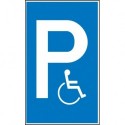 Panneau place de parking Alu 400x600mm