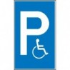 Panneau place de parking Alu 400x600mm