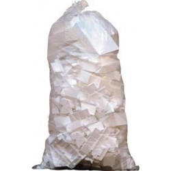 Sac plissé côté PE transparent (VE10)