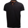 T shirt polo Oxford, Taille 2XL, noir