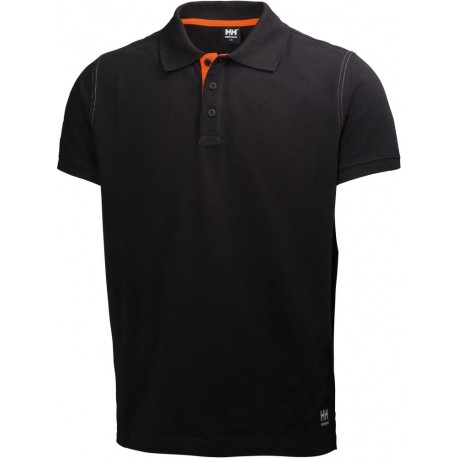 T shirt polo Oxford, Taille XL, noir