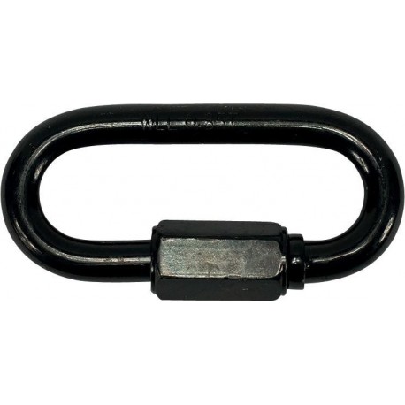 Mousqueton à visser zingué noir 10,0mm (Par 25)