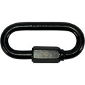 Mousqueton à visser zingué noir 6,0mm (Par 100)