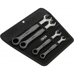 Jeu de clés mixtes à cliquet JOKER, Quantité : 8 pièces, Contenu 8 10 11 12 14 15 16 18 mm
