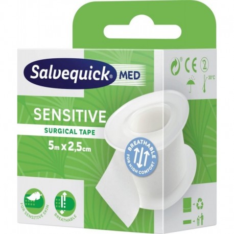 Pansements Salvequick 5m x 2,5cm