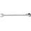Clé mixte à cliquet, extra-long, tête à cliquet droite, Cote s/plats : 14 mm, Long. 253 mm, Angle de travail 7 °