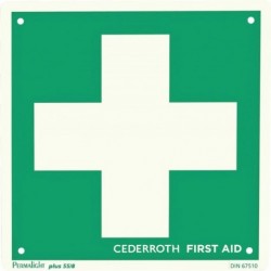 Panneau de sécurité premiers secours