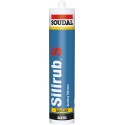 Mastic sanitaire Silirub S 310ml marron SOUDAL(Par 15)