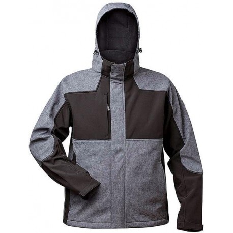 Veste Softshell Tau Taille L, gris/noir