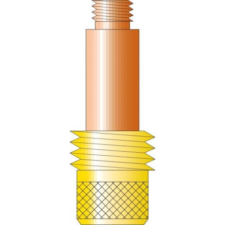 Tube contact Gaslinse D:1,6,45V25 (Par 10)