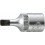 Embout de vissage 1/4'' pour vis à fente, Larg. : de la lame : 8,0 mm, Épais. : de la lame 1,6 mm, Long. 28 mm