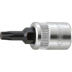 Embout pour tournevis 1/4'' pour vis femelle TORX®, Dimensions : T 25, Long. 30,5 mm, Pour vis M4,5-M5