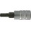 Embout de vissage 1/4'' pour vis à 6 pans femelle, Cote s/plats : 4 mm, Long. 30 mm