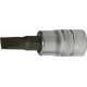 Embout de vissage 1/4'' pour vis à fente, Larg. : de la lame : 5,5 mm, Épais. : de la lame 1,0 mm, Long. 30 mm