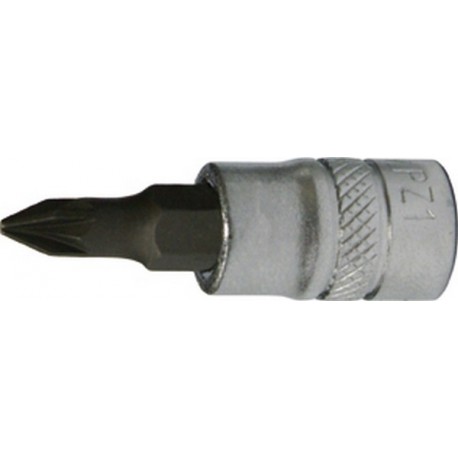 Embout de vissage 1/4'' pour vis cruciforme PZ, Dimensions : PZ 2, Long. 30 mm