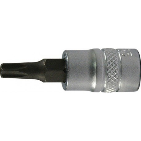 Embout pour tournevis 1/4'' pour vis femelle TORX®, Dimensions : T 25, Long. 36 mm, Pour vis M4,5-M5