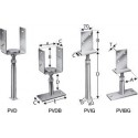 Pieds de poteaux PVIBG (Par 10)